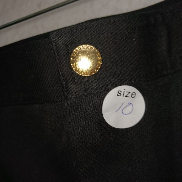 Lauren Ralph Lauren Women's 10 Black Dress Casual Pants Stretch 34x 30" - Picture 6 of 8